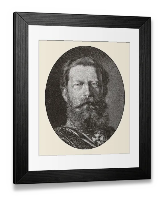 Framed Print : William II, 1859 - 1941, last German Emperor and King of Prussia Framed Print : William II, 1859 - 1941, last German Emperor and King of Prussia