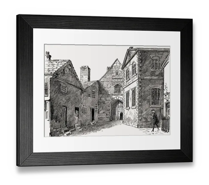 Framed Print : Manchester Grammar School, Manchester