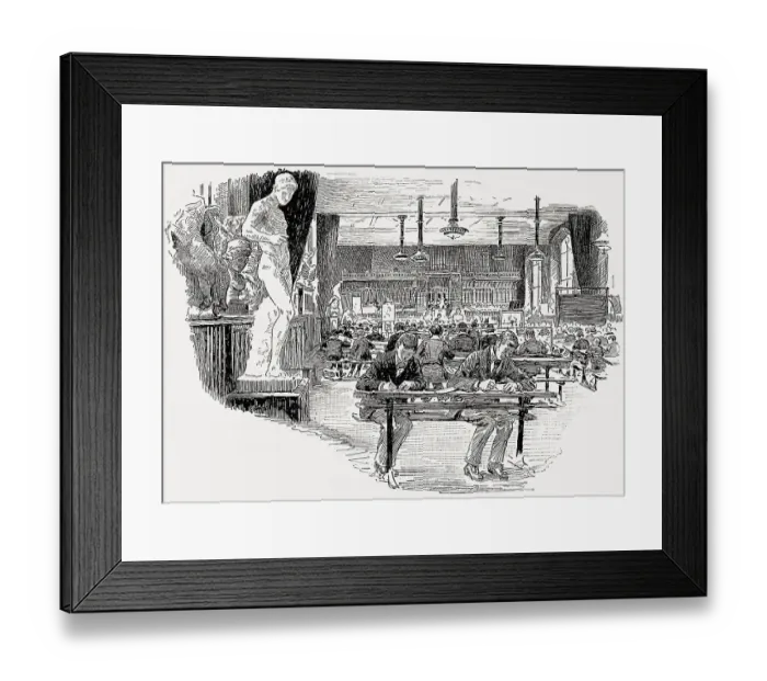 Framed Print : Drawing Hall, Manchester Grammar School Framed Print : Drawing Hall, Manchester Grammar School