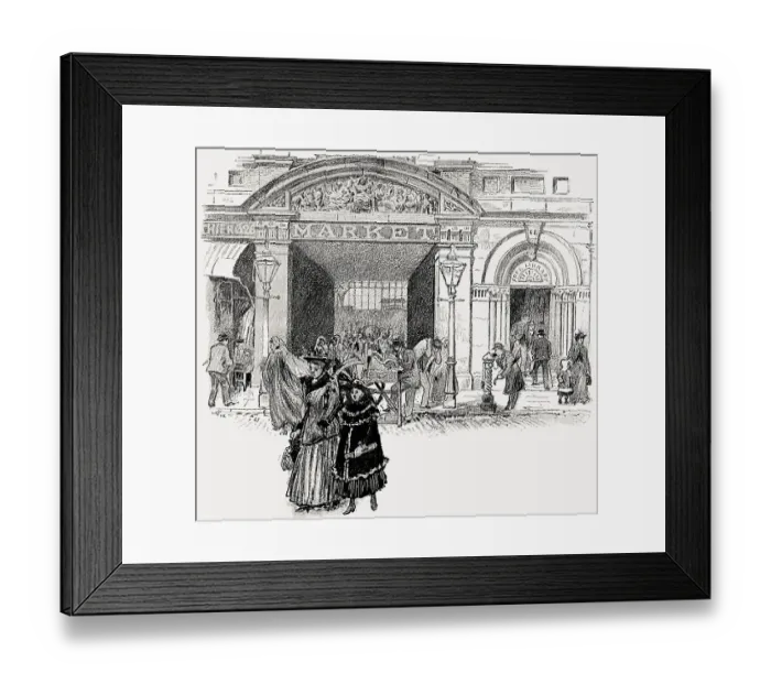 Framed Print : Manchester Free Library, Manchester Framed Print : Manchester Free Library, Manchester