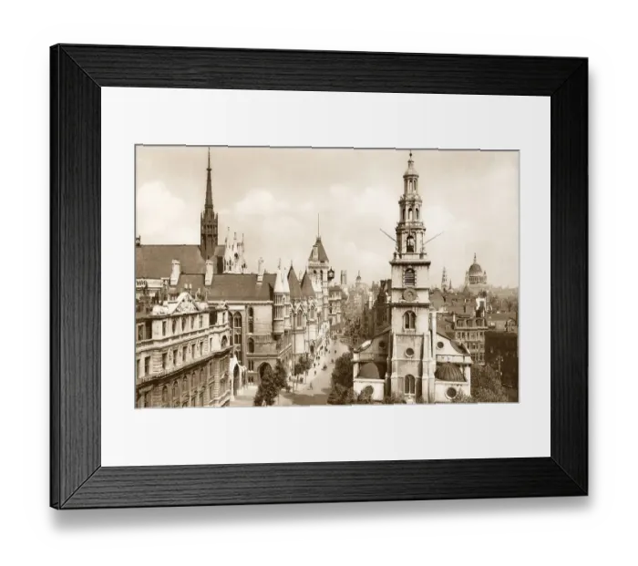 Framed Print : The Royal Courts of Justice, London, UK, ca 1920 Framed Print : The Royal Courts of Justice, London, UK, ca 1920