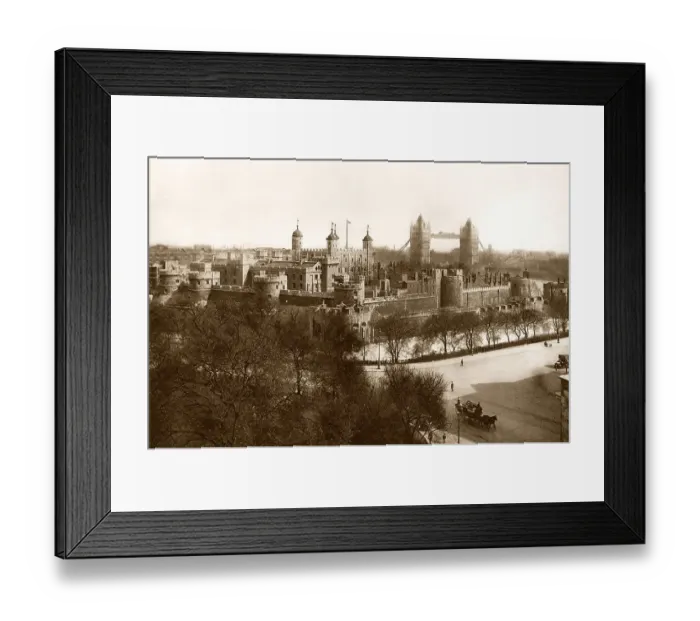 Framed Print : Tower of London, London, UK, ca 1920