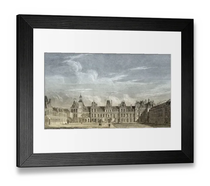 Framed Print : The Royal Chateau de Fontainebleau Framed Print : The Royal Chateau de Fontainebleau