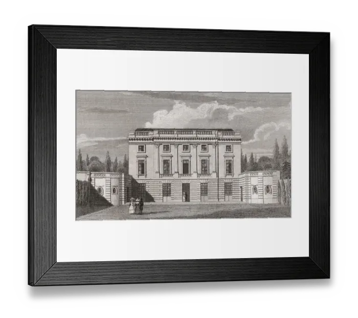 Framed Print : The Petit Trianon, Versailles, near Paris