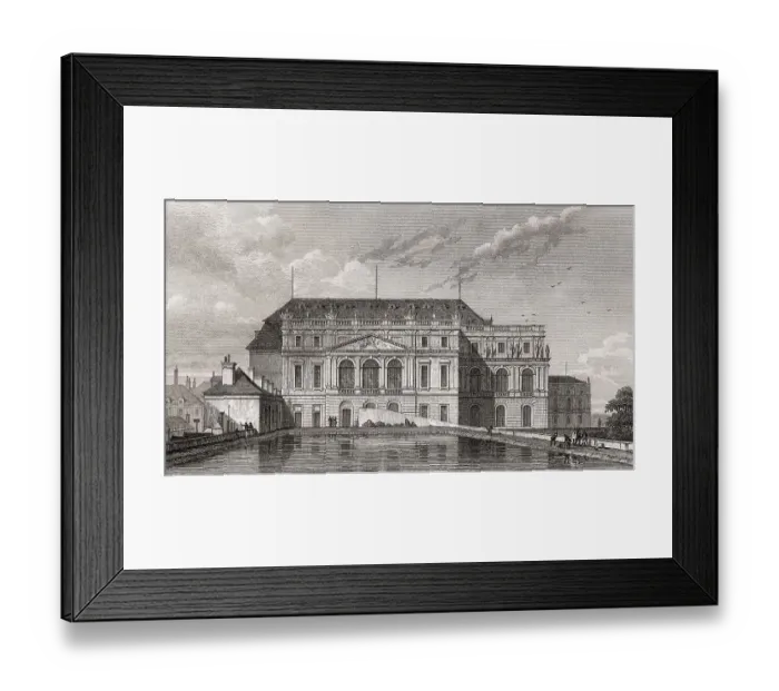 Framed Print : The opera of Versailles, near Paris Framed Print : The opera of Versailles, near Paris