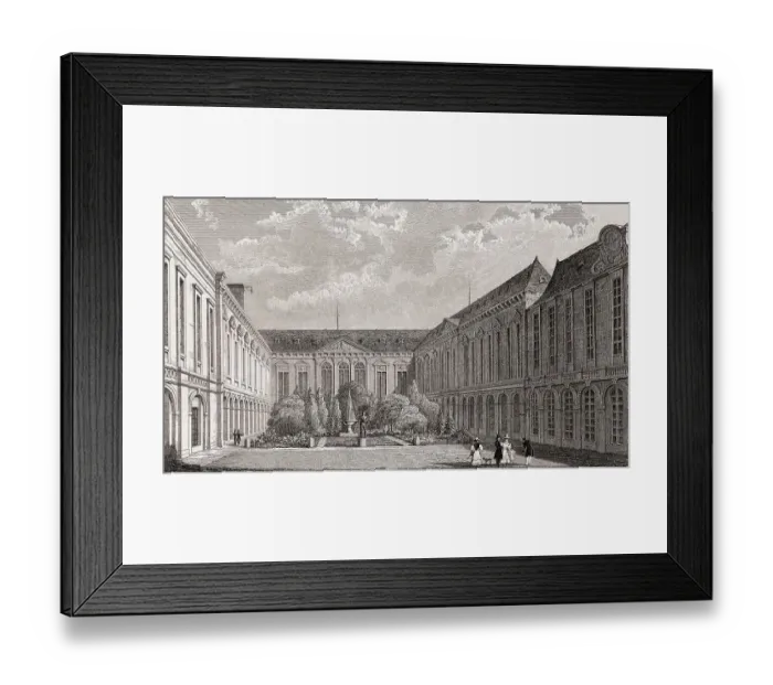 Framed Print : Bibliotheque nationale de France