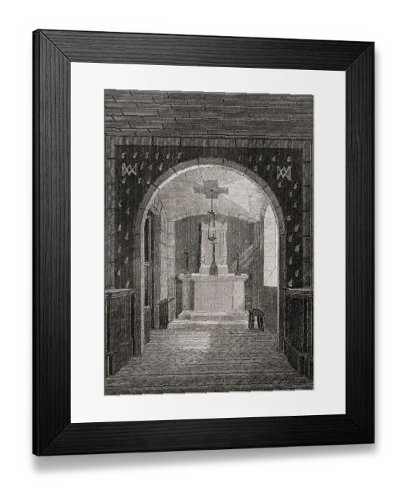 Framed Print : The Chapelle expiatoire, Paris