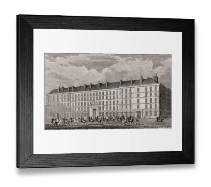 Framed Print : Hotel du Garde du Corps, Paris Framed Print : Hotel du Garde du Corps, Paris