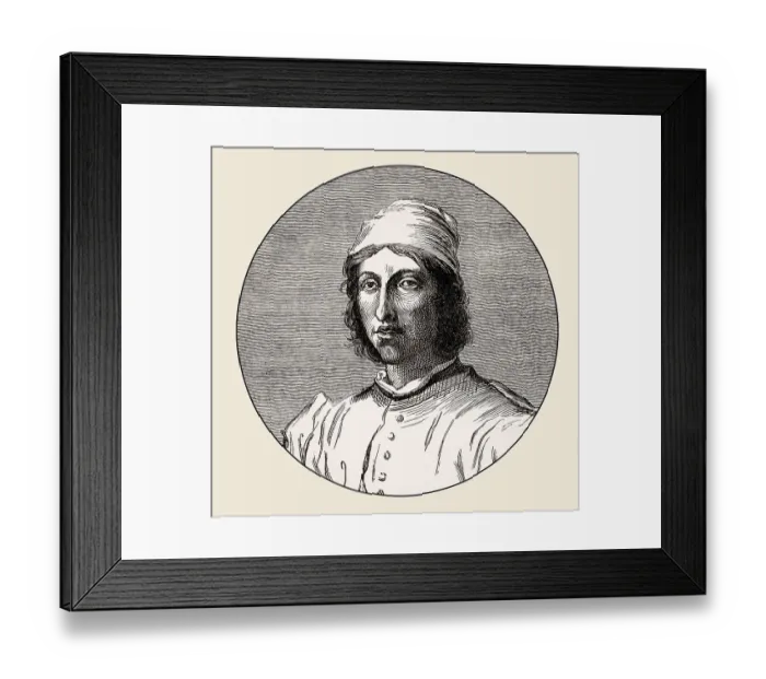 Framed Print : Masaccio, 1401 - 1428, born Tommaso di Ser Giovanni di Simone
