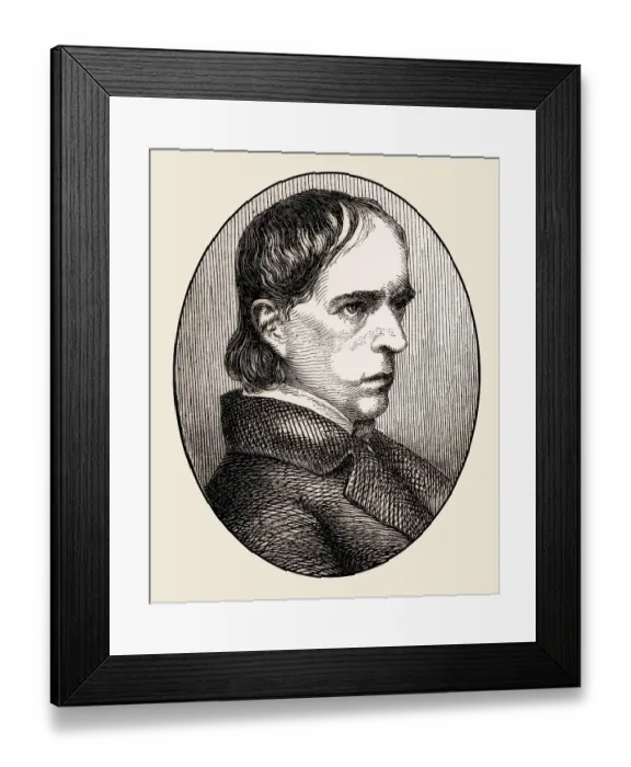 Framed Print : Johann Friedrich Overbeck, 1789 - 1869 Framed Print : Johann Friedrich Overbeck, 1789 - 1869