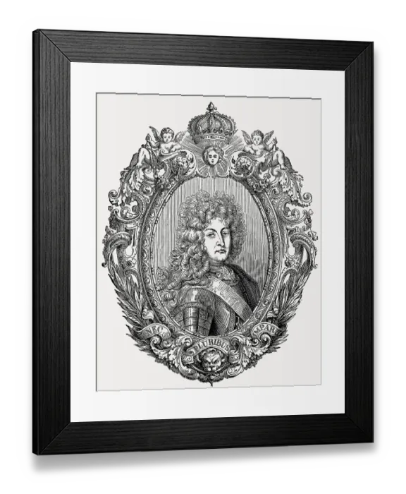 Framed Print : Louis XIV, 1638-1715, Louis the Great
