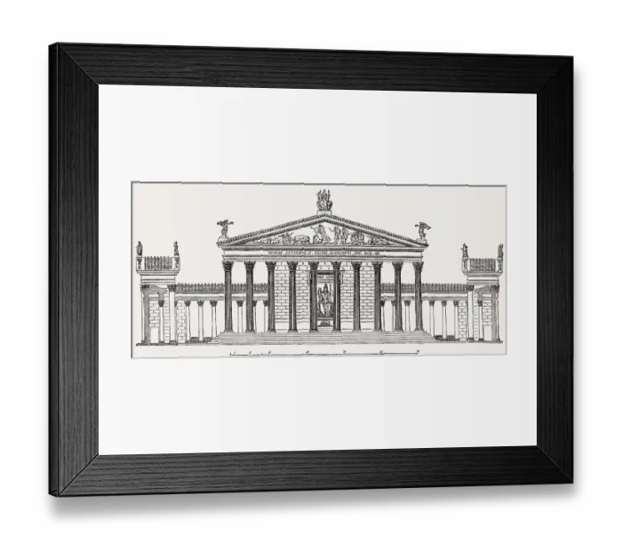 Framed Print : The Temple of Venus and Roma, Ancient Rome Framed Print : The Temple of Venus and Roma, Ancient Rome