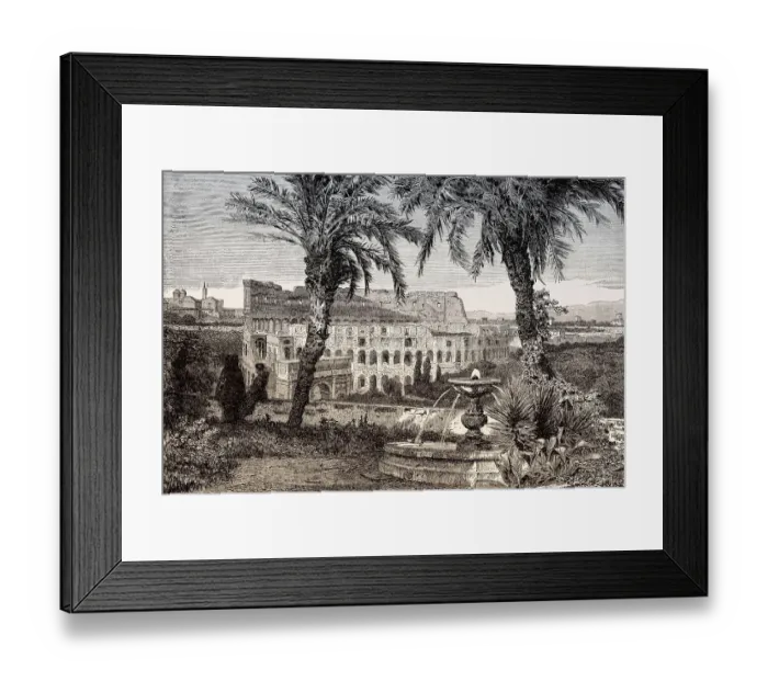 Framed Print : The Colosseum, ancient Amphitheatre Framed Print : The Colosseum, ancient Amphitheatre