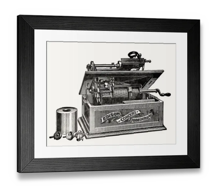 Framed Print : Historical illustration, 19th Century