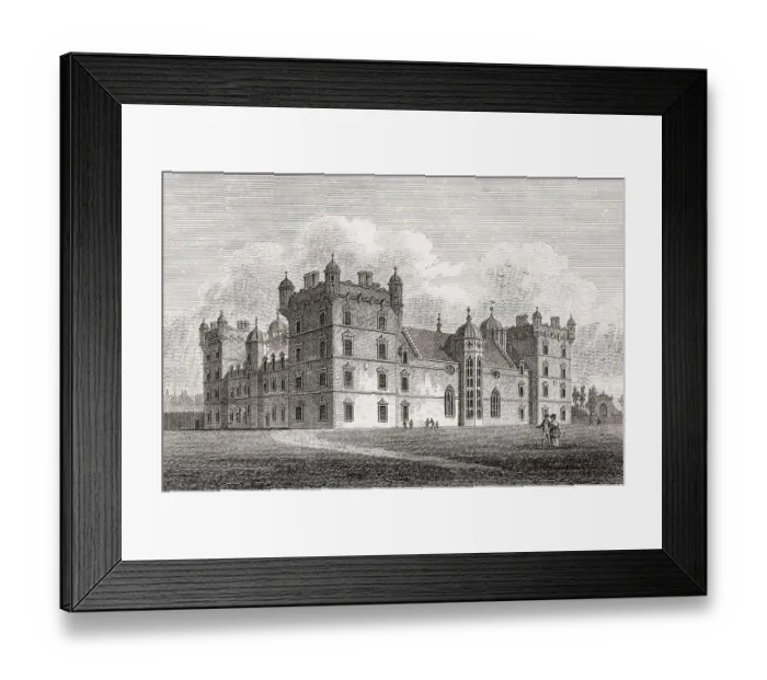 Framed Print : George Heriot's Hospital, Edinburgh