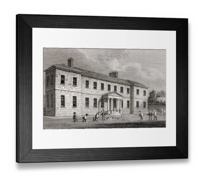 Framed Print : High School, Edinburgh, Scotland