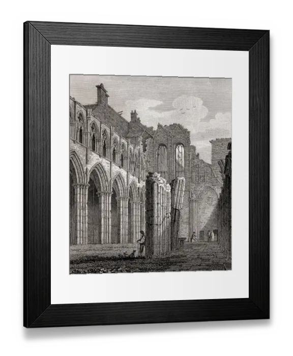 Framed Print : Holyrood Chapel, Edinburgh, Scotland