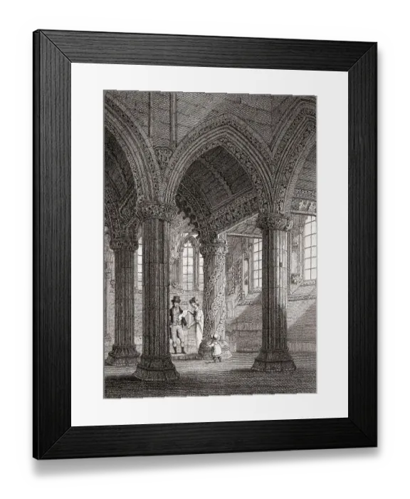 Framed Print : Rosslyn Chapel, Roslin, Midlothian Framed Print : Rosslyn Chapel, Roslin, Midlothian