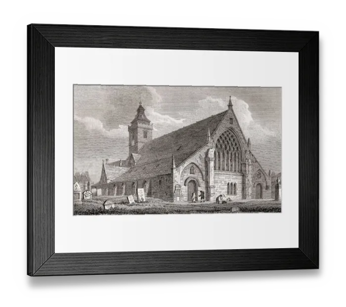Framed Print : South Leith Parish Church, Scotland Framed Print : South Leith Parish Church, Scotland