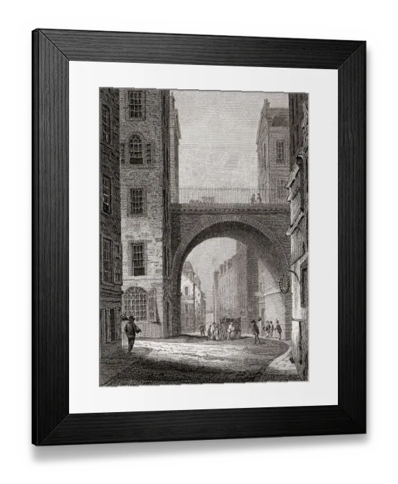Framed Print : The South Bridge, Edinburgh, Scotland Framed Print : The South Bridge, Edinburgh, Scotland