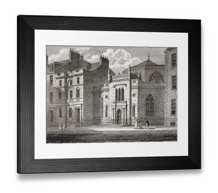 Framed Print : St George's Chapel, York Place