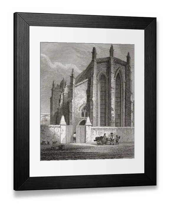 Framed Print : Trinity College Church, Edinburgh