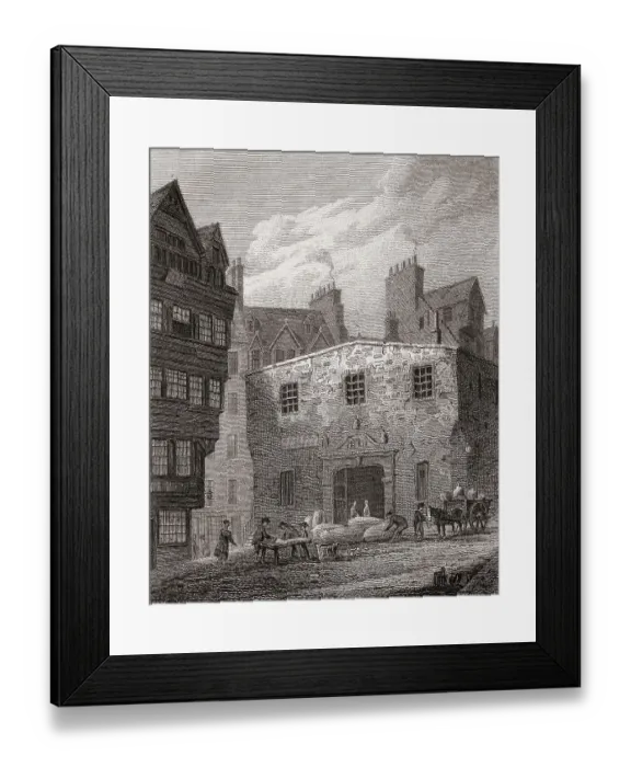 Framed Print : Old Weigh House or Butter Tron Framed Print : Old Weigh House or Butter Tron