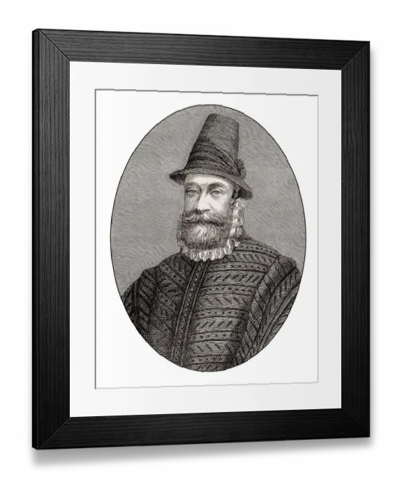 Framed Print : James Douglas, 4th Earl of Morton, c Framed Print : James Douglas, 4th Earl of Morton, c
