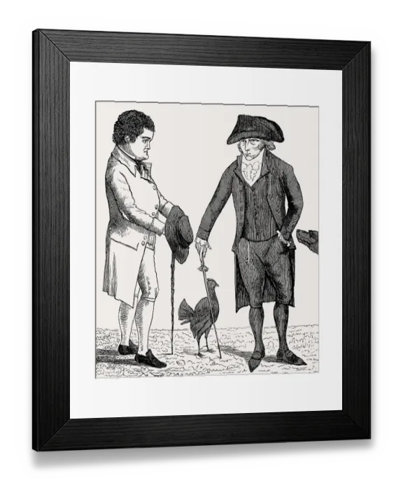 Framed Print : William Brodie or Deacon Brodie and George Smith Framed Print : William Brodie or Deacon Brodie and George Smith