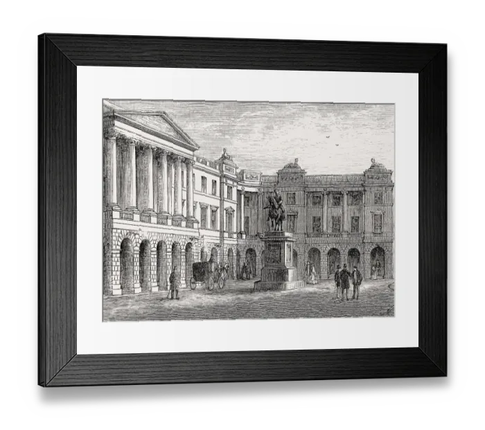 Framed Print : Parliament of Scotland, Edinburgh, 19th century