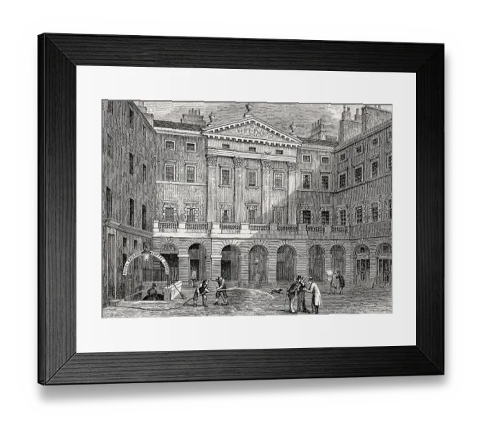 Framed Print : The Royal Exchange, Edinburgh, Scotland Framed Print : The Royal Exchange, Edinburgh, Scotland