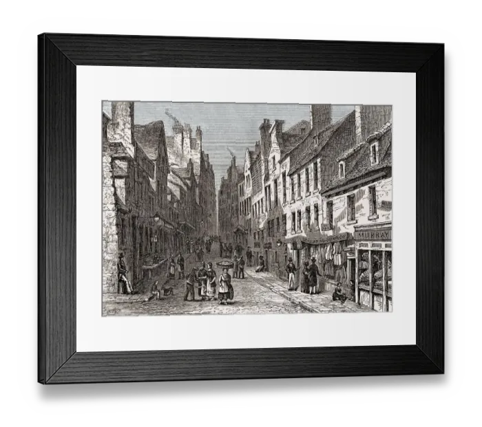 Framed Print : St Mary's Wynd, Edinburgh, Scotland Framed Print : St Mary's Wynd, Edinburgh, Scotland