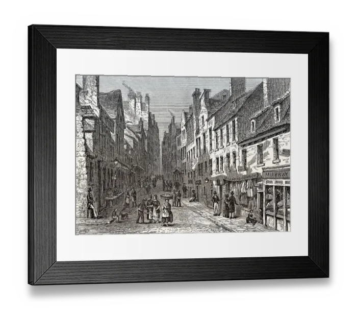 Framed Print : St Mary's Wynd, Edinburgh, Scotland Framed Print : St Mary's Wynd, Edinburgh, Scotland