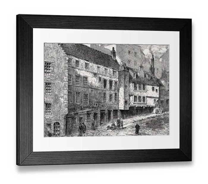 Framed Print : The house of Archibald Stewart Framed Print : The house of Archibald Stewart