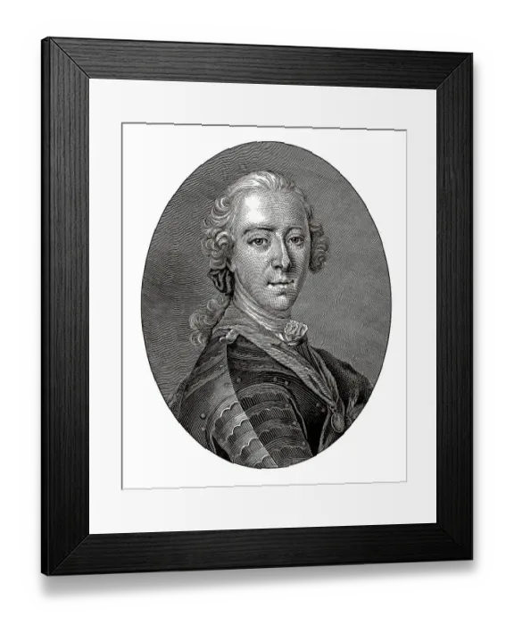 Framed Print : Charles Edward Stuart, Bonnie Prince Charlie