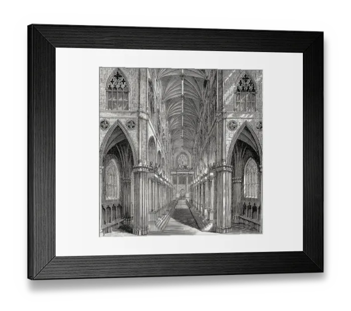 Framed Print : Holyrood Abbey, Edinburgh, Scotland, 17th century Framed Print : Holyrood Abbey, Edinburgh, Scotland, 17th century