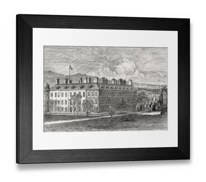 Framed Print : Palace of Holyroodhouse, Edinburgh