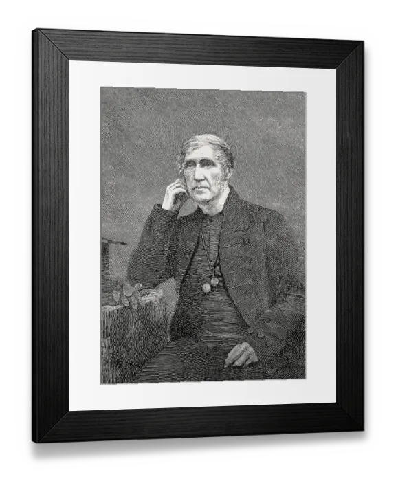 Framed Print : Rev Dr Edward Bannerman Ramsay or Dean Ramsay Framed Print : Rev Dr Edward Bannerman Ramsay or Dean Ramsay