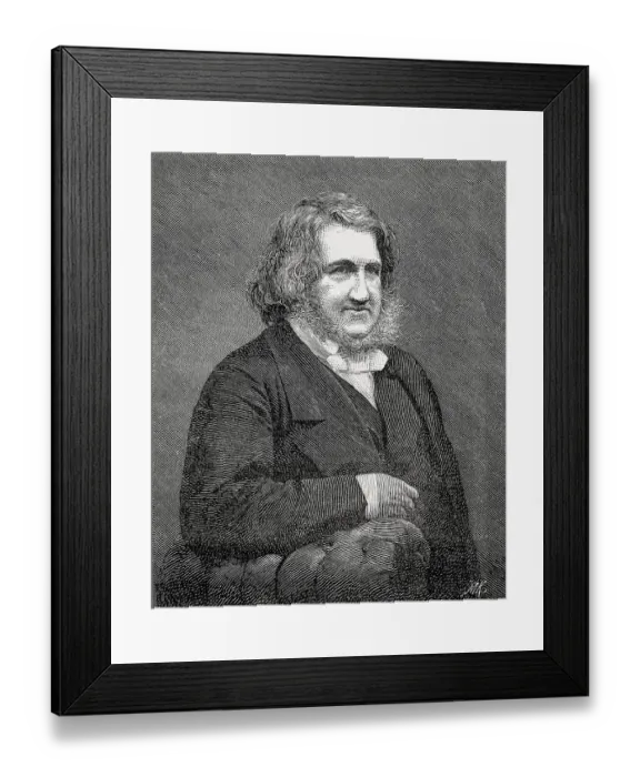 Framed Print : Sir James Young Simpson, 1st Baronet