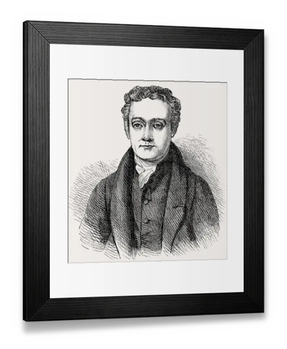 Framed Print : Thomas Chalmers, 1780 - 1847, a Scottish minister Framed Print : Thomas Chalmers, 1780 - 1847, a Scottish minister