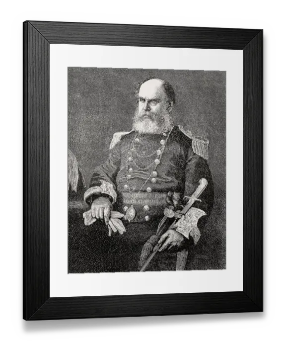 Framed Print : Sir James Falshaw, 1810 - 1889
