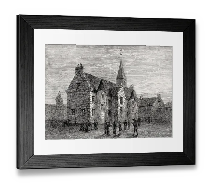 Framed Print : High School at Blackfriars Monastery