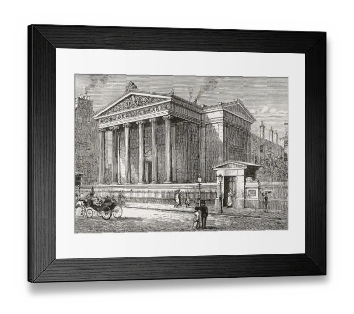 Framed Print : Surgeons Hall, Edinburgh, Scotland