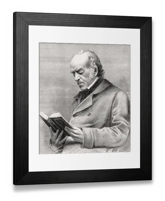 Framed Print : Thomas Nelson, publisher in Edinburgh
