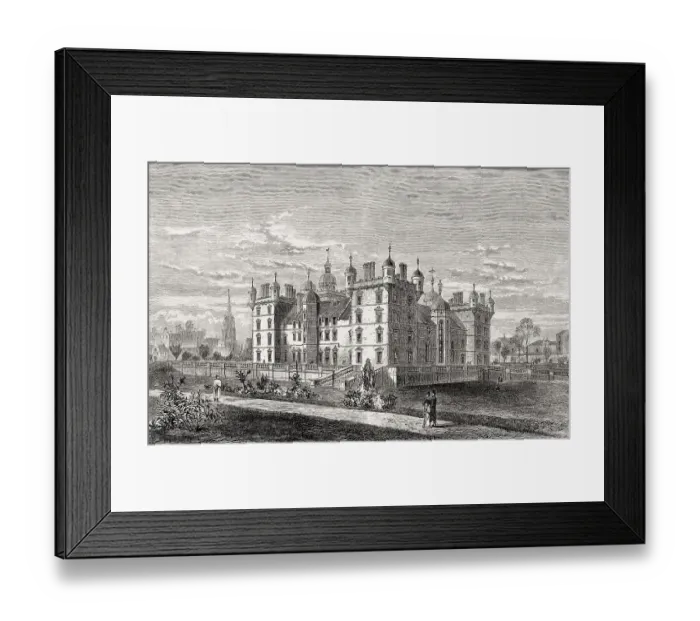Framed Print : George Heriot's Hospital, Edinburgh Framed Print : George Heriot's Hospital, Edinburgh