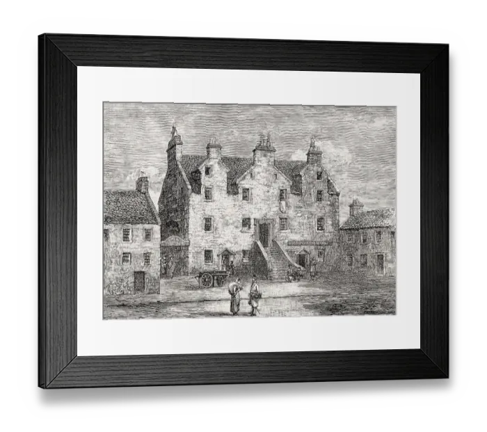 Framed Print : Broadstairs House, Causewayside Framed Print : Broadstairs House, Causewayside