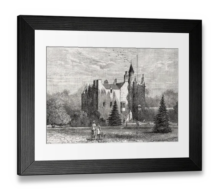 Framed Print : Craigcrook Castle, Edinburgh, Scotland Framed Print : Craigcrook Castle, Edinburgh, Scotland
