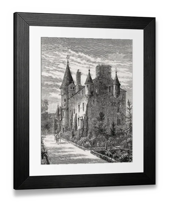 Framed Print : Craigentinny Castle, Edinburgh Framed Print : Craigentinny Castle, Edinburgh