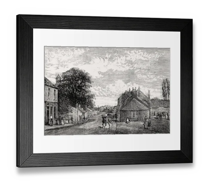 Framed Print : Jock's Lodge, Portobello, Edinburgh