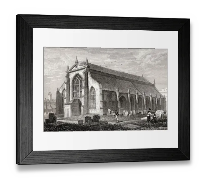 Framed Print : Greyfriars Kirk, Edinburgh, Scotland